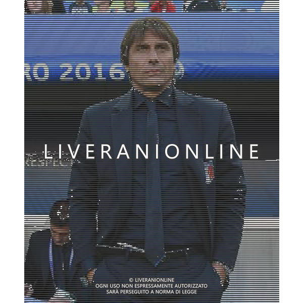 UEFA Francia EURO 2016 Final Tournament Quarter Finals Bordeaux - 02.07.2016 Germania-Italia Nella Foto:Conte Antonio /Ph.Vitez-Ag. Aldo Liverani