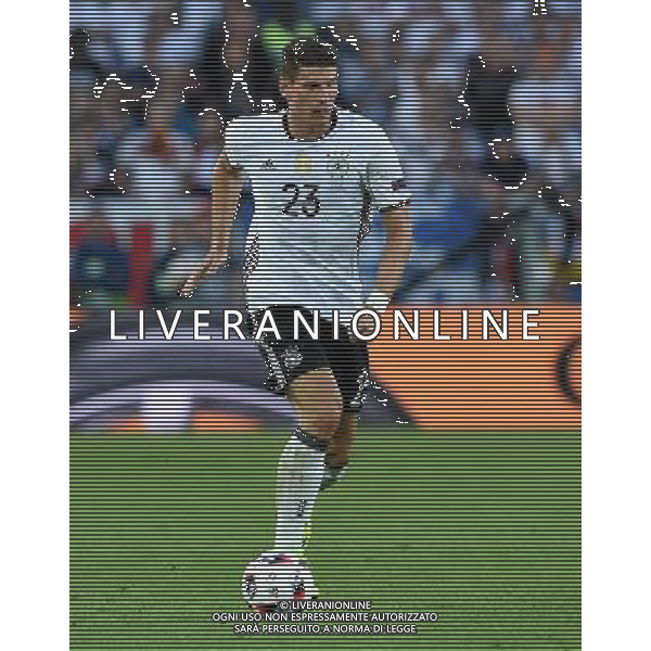 UEFA Francia EURO 2016 Final Tournament Quarter Finals Bordeaux - 02.07.2016 Germania-Italia Nella Foto:Gomez Mario /Ph.Vitez-Ag. Aldo Liverani