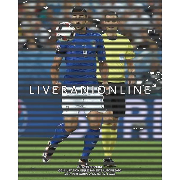 UEFA Francia EURO 2016 Final Tournament Quarter Finals Bordeaux - 02.07.2016 Germania-Italia Nella Foto:Pelle\' Graziano /Ph.Vitez-Ag. Aldo Liverani