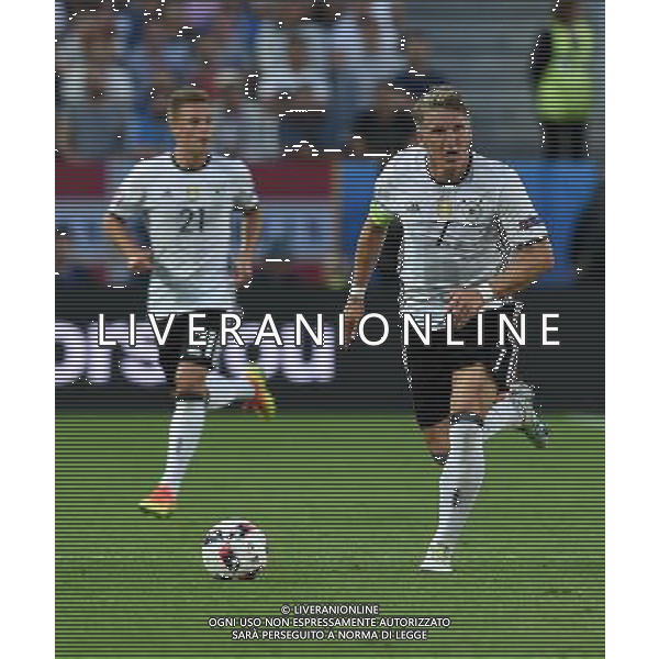 UEFA Francia EURO 2016 Final Tournament Quarter Finals Bordeaux - 02.07.2016 Germania-Italia Nella Foto:Schweinsteiger Bastian /Ph.Vitez-Ag. Aldo Liverani