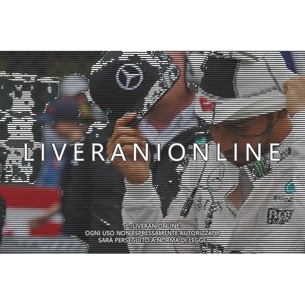 Lewis Hamilton (GBR) Mercedes AMG F1 on the grid. 03.07.2016. Formula 1 World Championship, Rd 9, Austrian Grand Prix, Spielberg, Austria, Race Day. AG ALDO LIVERANI SAS ONLY ITALY