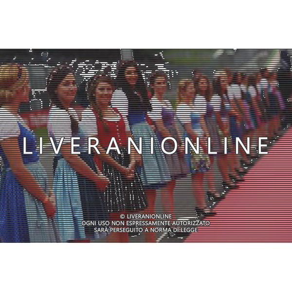 Formula Una girls. 03.07.2016. Formula 1 World Championship, Rd 9, Austrian Grand Prix, Spielberg, Austria, Race Day. AG ALDO LIVERANI SAS ONLY ITALY