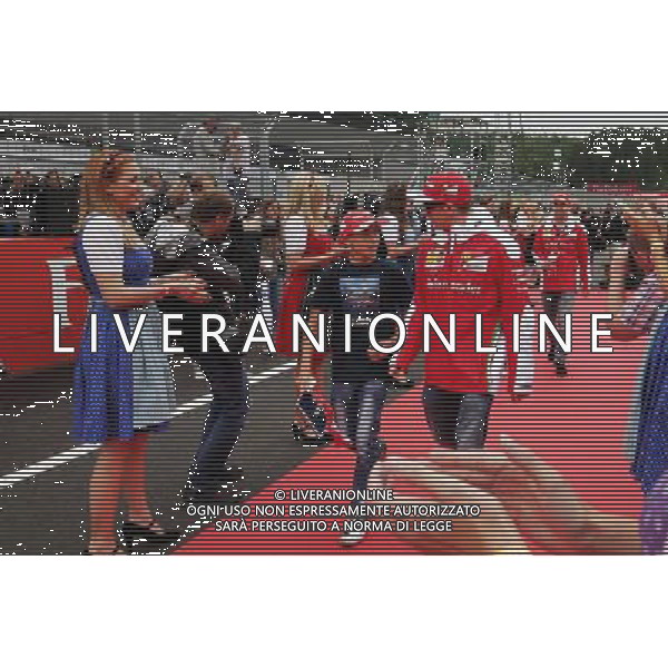 Kimi Raikkonen (FIN) Ferrari on the drivers parade. 03.07.2016. Formula 1 World Championship, Rd 9, Austrian Grand Prix, Spielberg, Austria, Race Day. AG ALDO LIVERANI SAS ONLY ITALY
