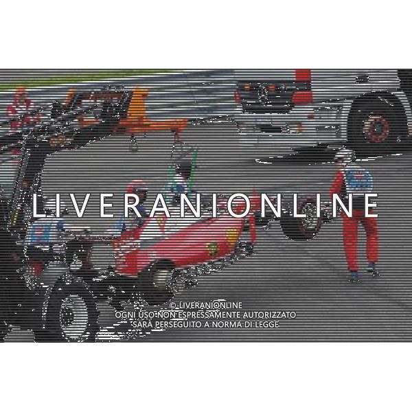Sebastian Vettel (GER) Ferrari SF16-H retired from the race when his rear tyre exploded. 03.07.2016. Formula 1 World Championship, Rd 9, Austrian Grand Prix, Spielberg, Austria, Race Day. AG ALDO LIVERANI SAS ONLY ITALY