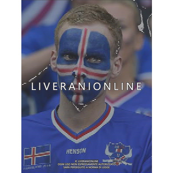 UEFA Francia EURO 2016 Final Tournament Quarter Finals Parigi Saint-Denis - 03.07.2016 Francia-Islanda Nella Foto:TIFOSI ISLANDA /Ph.Vitez-Ag. Aldo Liverani