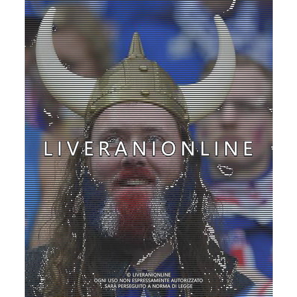 UEFA Francia EURO 2016 Final Tournament Quarter Finals Parigi Saint-Denis - 03.07.2016 Francia-Islanda Nella Foto:TIFOSI ISLANDA /Ph.Vitez-Ag. Aldo Liverani