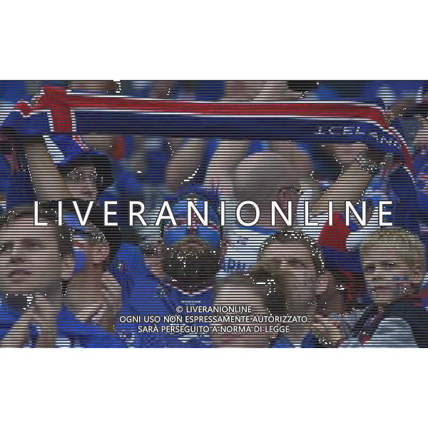 UEFA Francia EURO 2016 Final Tournament Quarter Finals Parigi Saint-Denis - 03.07.2016 Francia-Islanda Nella Foto:TIFOSI ISLANDA /Ph.Vitez-Ag. Aldo Liverani