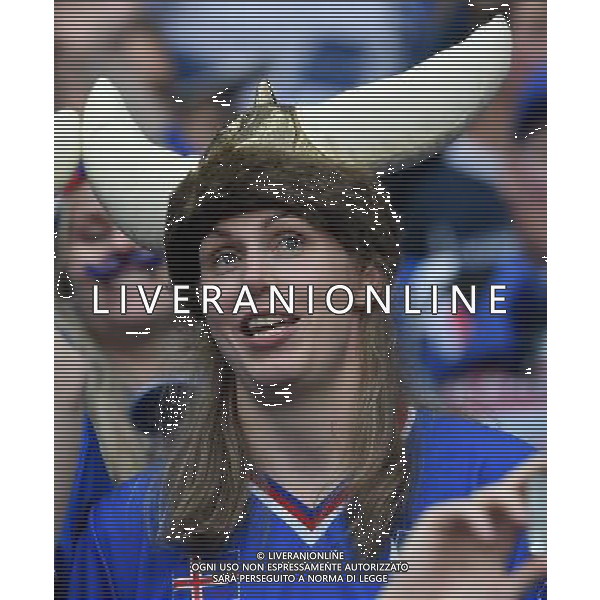 UEFA Francia EURO 2016 Final Tournament Quarter Finals Parigi Saint-Denis - 03.07.2016 Francia-Islanda Nella Foto:TIFOSI ISLANDA /Ph.Vitez-Ag. Aldo Liverani