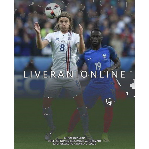 UEFA Francia EURO 2016 Final Tournament Quarter Finals Parigi Saint-Denis - 03.07.2016 Francia-Islanda Nella Foto:bjarnason sagna /Ph.Vitez-Ag. Aldo Liverani