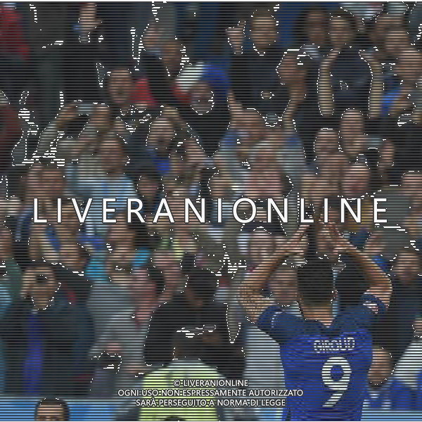 UEFA Francia EURO 2016 Final Tournament Quarter Finals Parigi Saint-Denis - 03.07.2016 Francia-Islanda Nella Foto:giroud esultanza dopo il gol /Ph.Vitez-Ag. Aldo Liverani