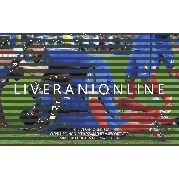 UEFA Francia EURO 2016 Final Tournament Quarter Finals Parigi Saint-Denis - 03.07.2016 Francia-Islanda Nella Foto:griezmann esultanza dopo il gol /Ph.Vitez-Ag. Aldo Liverani