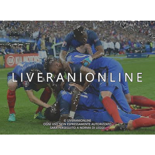 UEFA Francia EURO 2016 Final Tournament Quarter Finals Parigi Saint-Denis - 03.07.2016 Francia-Islanda Nella Foto:griezmann esultanza dopo il gol /Ph.Vitez-Ag. Aldo Liverani