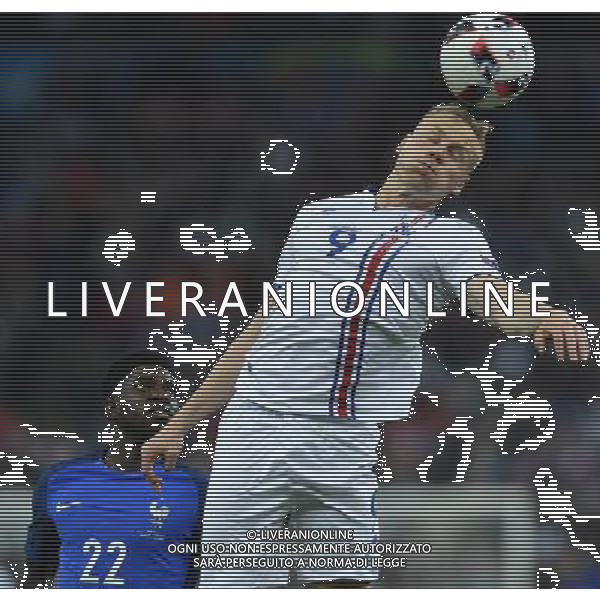UEFA Francia EURO 2016 Final Tournament Quarter Finals Parigi Saint-Denis - 03.07.2016 Francia-Islanda Nella Foto:sigthorsson /Ph.Vitez-Ag. Aldo Liverani