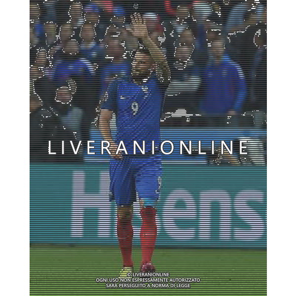UEFA Francia EURO 2016 Final Tournament Quarter Finals Parigi Saint-Denis - 03.07.2016 Francia-Islanda Nella Foto:giroud esulta secondo gol /Ph.Vitez-Ag. Aldo Liverani