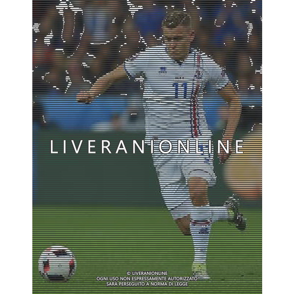 UEFA Francia EURO 2016 Final Tournament Quarter Finals Parigi Saint-Denis - 03.07.2016 Francia-Islanda Nella Foto:Finnbogason Alfred /Ph.Vitez-Ag. Aldo Liverani