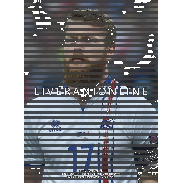 UEFA Francia EURO 2016 Final Tournament Quarter Finals Parigi Saint-Denis - 03.07.2016 Francia-Islanda Nella Foto:Gunnarsson Aron /Ph.Vitez-Ag. Aldo Liverani