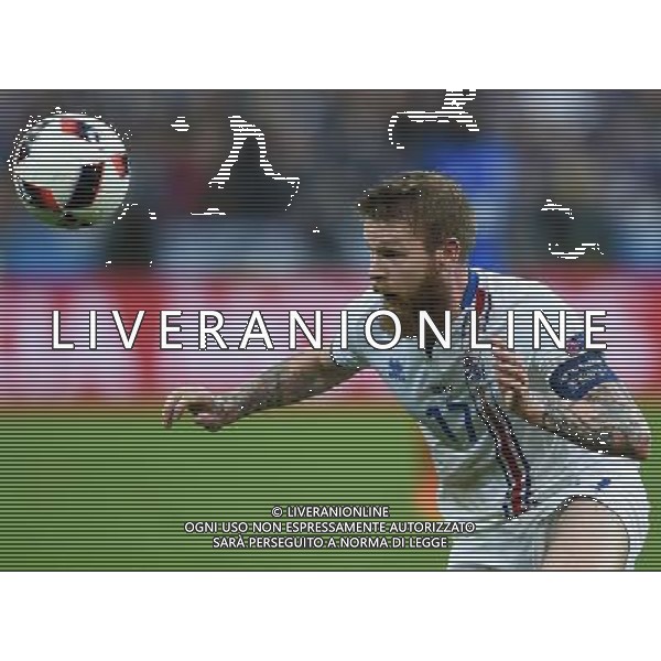 UEFA Francia EURO 2016 Final Tournament Quarter Finals Parigi Saint-Denis - 03.07.2016 Francia-Islanda Nella Foto:Gunnarsson Aron /Ph.Vitez-Ag. Aldo Liverani