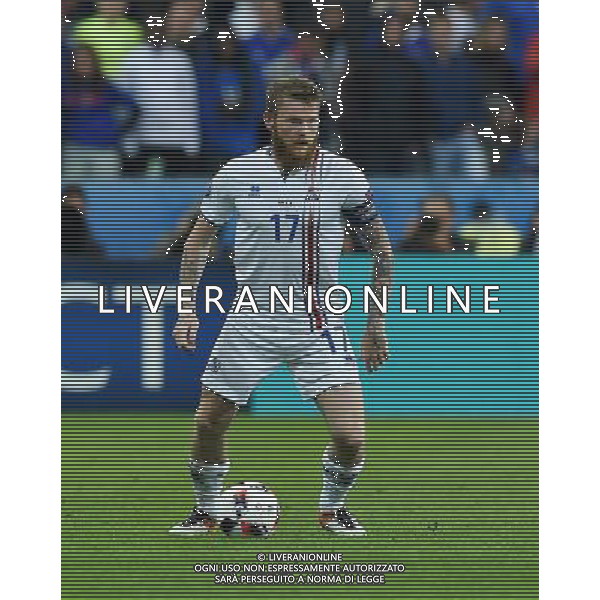 UEFA Francia EURO 2016 Final Tournament Quarter Finals Parigi Saint-Denis - 03.07.2016 Francia-Islanda Nella Foto:Gunnarsson Aron /Ph.Vitez-Ag. Aldo Liverani