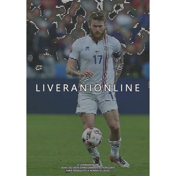 UEFA Francia EURO 2016 Final Tournament Quarter Finals Parigi Saint-Denis - 03.07.2016 Francia-Islanda Nella Foto:Gunnarsson Aron /Ph.Vitez-Ag. Aldo Liverani