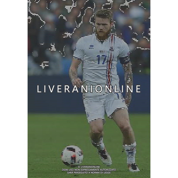 UEFA Francia EURO 2016 Final Tournament Quarter Finals Parigi Saint-Denis - 03.07.2016 Francia-Islanda Nella Foto:Gunnarsson Aron /Ph.Vitez-Ag. Aldo Liverani