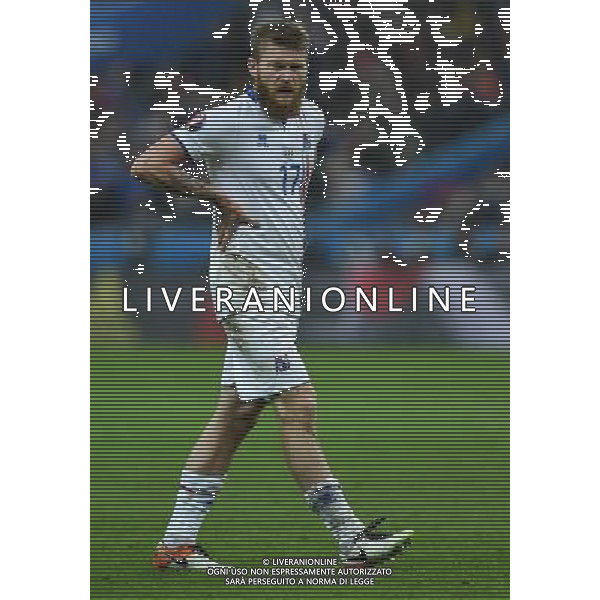 UEFA Francia EURO 2016 Final Tournament Quarter Finals Parigi Saint-Denis - 03.07.2016 Francia-Islanda Nella Foto:Gunnarsson Aron /Ph.Vitez-Ag. Aldo Liverani