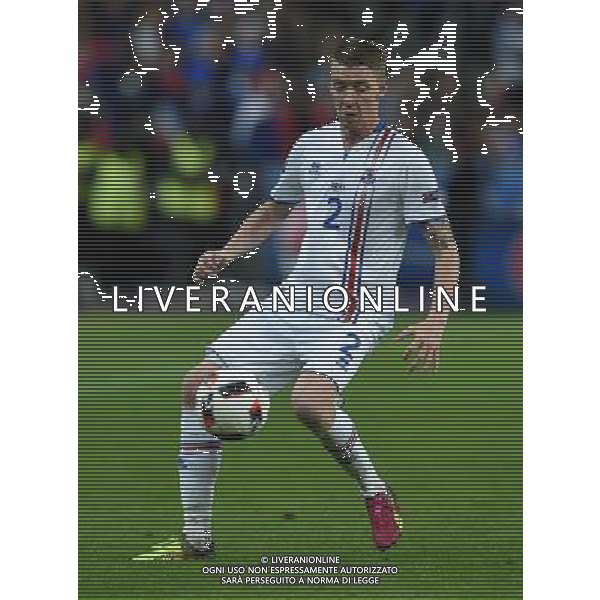 UEFA Francia EURO 2016 Final Tournament Quarter Finals Parigi Saint-Denis - 03.07.2016 Francia-Islanda Nella Foto:Saevarsson Birkir /Ph.Vitez-Ag. Aldo Liverani