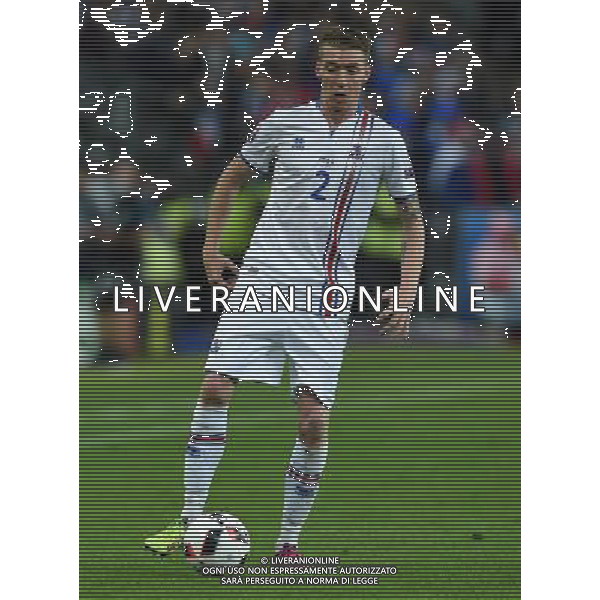 UEFA Francia EURO 2016 Final Tournament Quarter Finals Parigi Saint-Denis - 03.07.2016 Francia-Islanda Nella Foto:Saevarsson Birkir /Ph.Vitez-Ag. Aldo Liverani