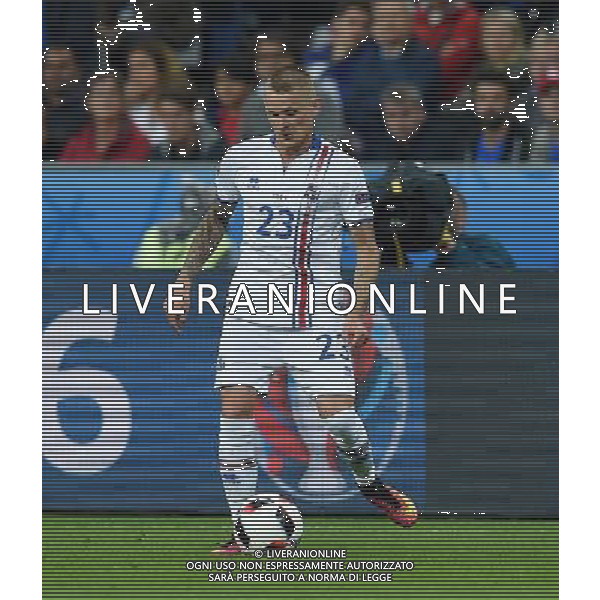 UEFA Francia EURO 2016 Final Tournament Quarter Finals Parigi Saint-Denis - 03.07.2016 Francia-Islanda Nella Foto:Skulason Ari /Ph.Vitez-Ag. Aldo Liverani