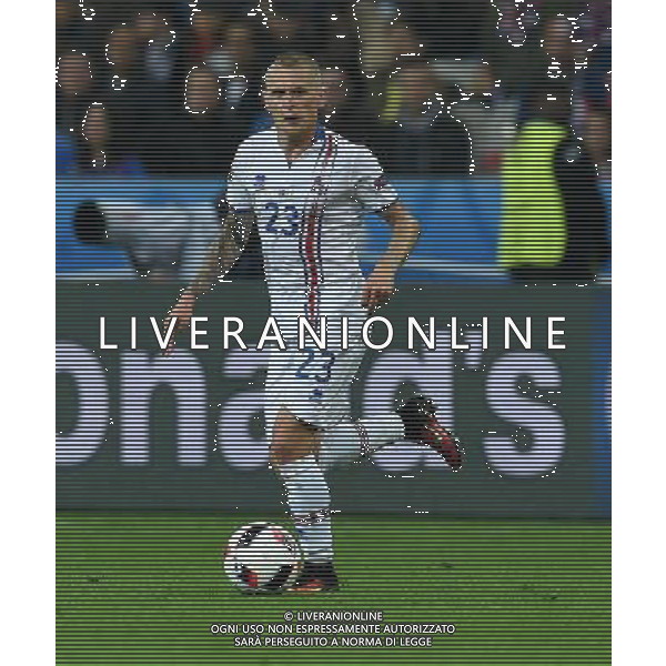 UEFA Francia EURO 2016 Final Tournament Quarter Finals Parigi Saint-Denis - 03.07.2016 Francia-Islanda Nella Foto:Skulason Ari /Ph.Vitez-Ag. Aldo Liverani