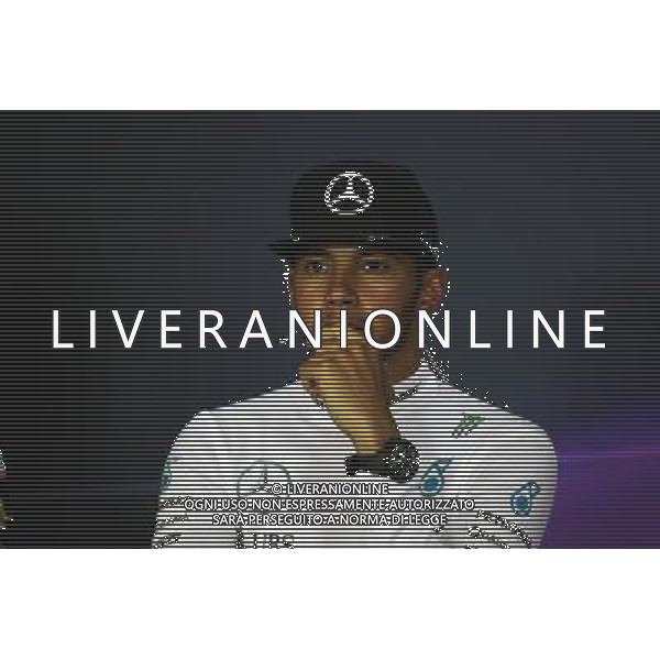 Lewis Hamilton (GBR) Mercedes AMG F1 i the FIA Press Conference. 03.07.2016. Formula 1 World Championship, Rd 9, Austrian Grand Prix, Spielberg, Austria, Race Day. AG ALDO LIVERANI SAS ONLY ITALY