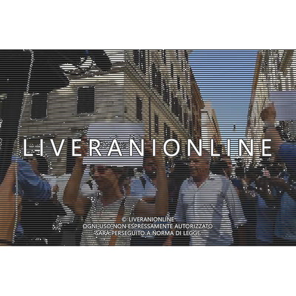 Direzione Nazionale PD - Roma 04.07.2016 - nella foto: Proteste sotto la Direzione Naionale Del PD / Ph. Corradetti - AG ALDO LIVERANI SAS