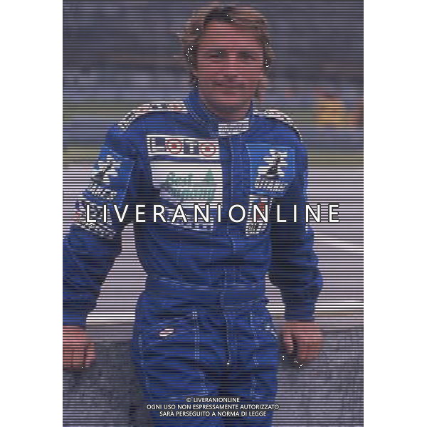 RETROSPETTIVA RENE ARNOUX PILOTA NELLA FOTO RENE ARNOUX AG ALDO LIVERANI SAS