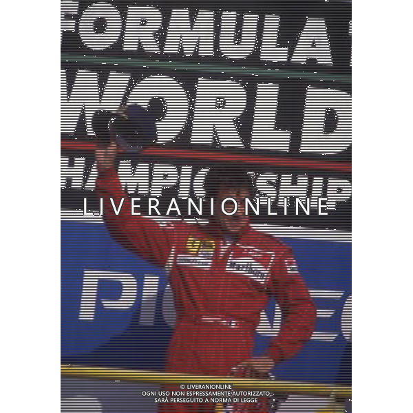 RETROSPETTIVA JEAN ALESI PILOTA NELLA FOTO JEAN ALESI AG ALDO LIVERANI SAS