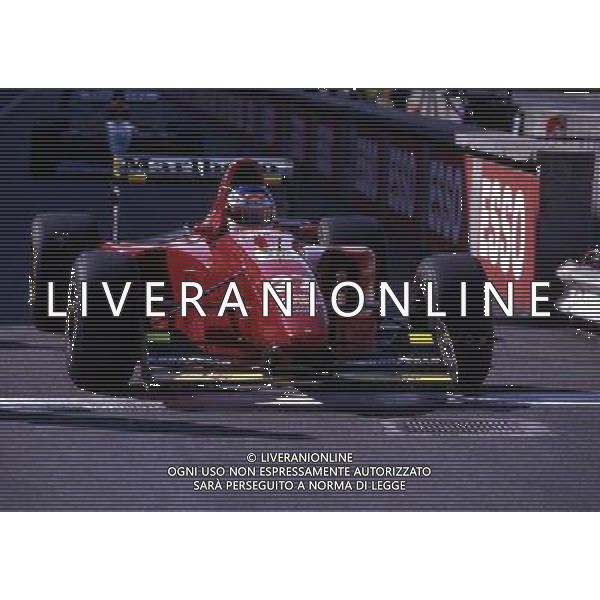 RETROSPETTIVA JEAN ALESI PILOTA NELLA FOTO JEAN ALESI CON LA FERRARI AG ALDO LIVERANI SAS