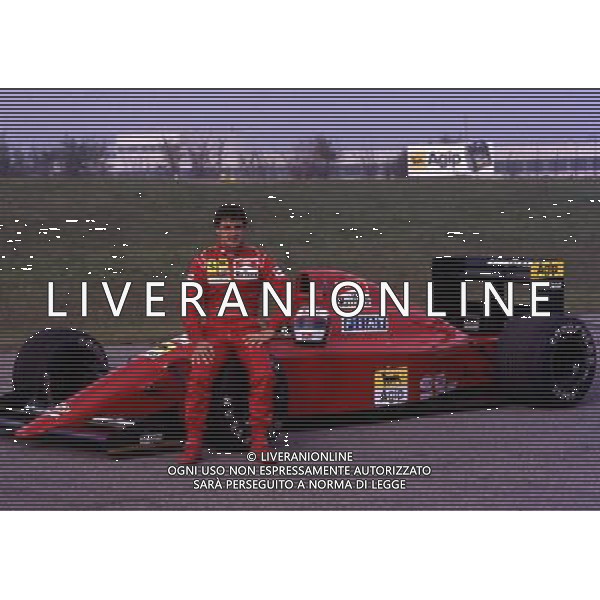 RETROSPETTIVA JEAN ALESI PILOTA NELLA FOTO JEAN ALESI AG ALDO LIVERANI SAS