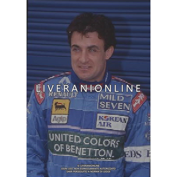 RETROSPETTIVA JEAN ALESI PILOTA NELLA FOTO JEAN ALESI AG ALDO LIVERANI SAS
