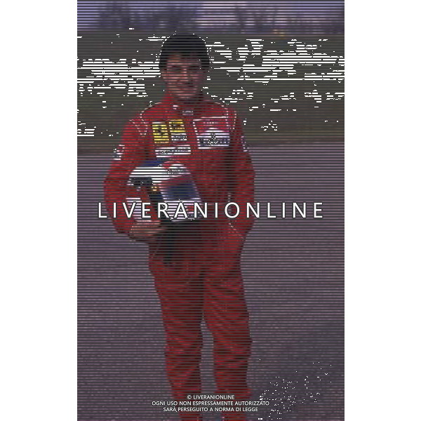 RETROSPETTIVA JEAN ALESI PILOTA NELLA FOTO JEAN ALESI AG ALDO LIVERANI SAS