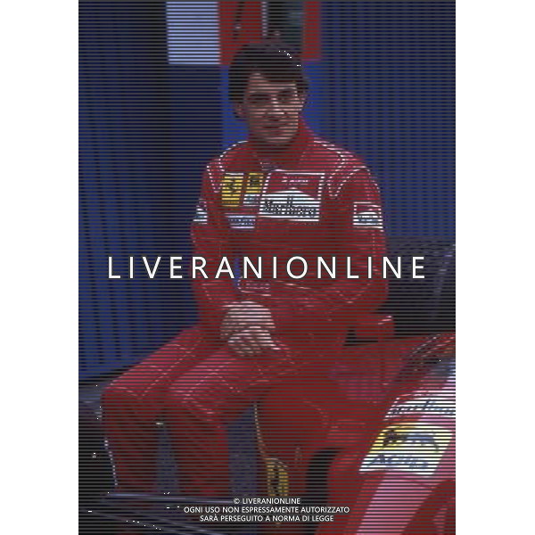 RETROSPETTIVA JEAN ALESI PILOTA NELLA FOTO JEAN ALESI AG ALDO LIVERANI SAS