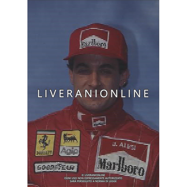 RETROSPETTIVA JEAN ALESI PILOTA NELLA FOTO JEAN ALESI AG ALDO LIVERANI SAS
