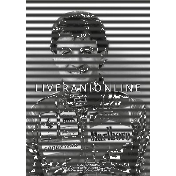 RETROSPETTIVA JAEN ALESI PILOTA NELLA FOTO JEAN ALESI CON LA FERRARI AG ALDO LIVERANI SAS