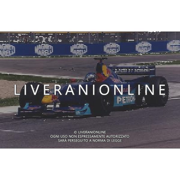 RETROSPETTIVA JEAN ALESI PILOTA NELLA FOTO JEAN ALESI CON LA SAUBER C 17 NEL 1998 AG ALDO LIVERANI SAS