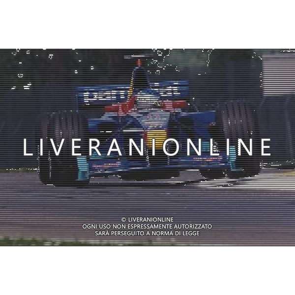 RETROSPETTIVA JEAN ALESI PILOTA NELLA FOTO JEAN ALESI CON LA SAUBER C 17 NEL 1998 AG ALDO LIVERANI SAS