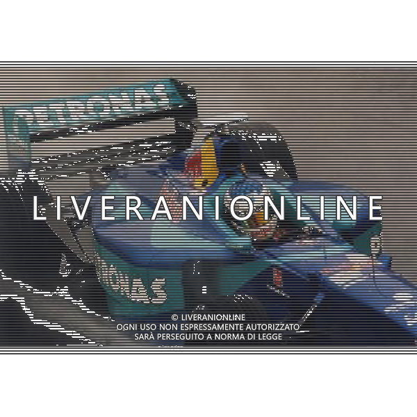 RETROSPETTIVA JEAN ALESI PILOTA NELLA FOTO JEAN ALESI CON LA SAUBER C 17 NEL 1998 AG ALDO LIVERANI SAS
