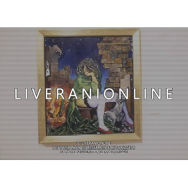 RETROSPETTIVA RENATO GUTTUSO PITTORE NELLA FOTO RENATO GUTTUSO I SUOI DIPINTI AG ALDO LIVERANI SAS