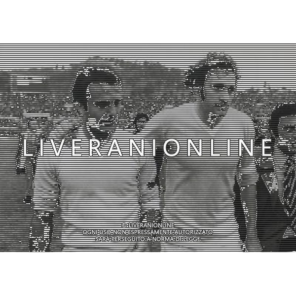 RETROSPETTIVA GIUSEPPE WILSON CALCIATORE NELLA FOTO GIUSEPPE WILSON CON GIORGIO CHINAGLIA AG ALDO LIVERANI SAS