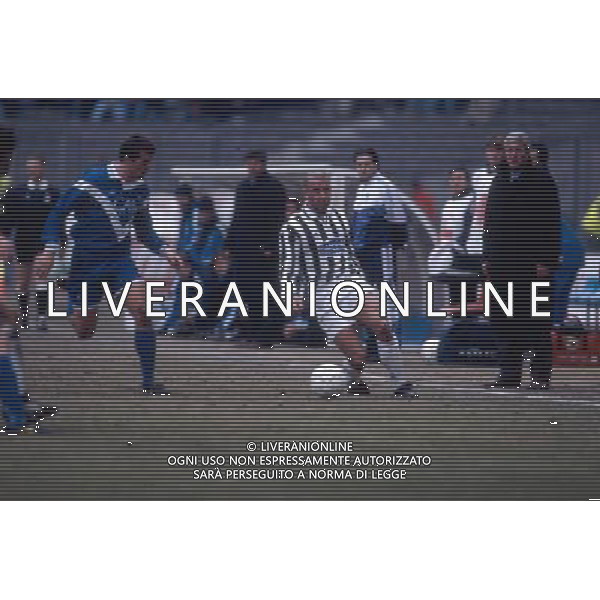 Juventus calcio anni 90 nella foto Gianluca Vialli ph archivio Agenzia Aldo Liverani