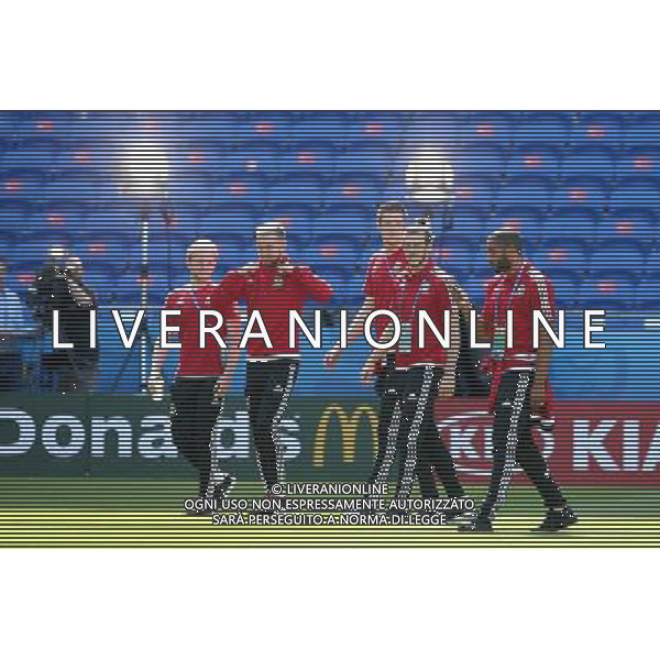 DECINES-CHARPIEU 05.07.2016 SPACER REPREZENTACJA WALIA NA EURO 2016 WE FRANCJI --- WALES FOOTBALL NATIONAL TEAM WALK IN EURO2016 JONATHAN WILLIAMS AARON RAMSEY WAYNE HENNESSEY GARETH BALE ASHLEY WILLIAMS FOT. PIOTR KUCZA/NEWSPIX.PL --- Newspix.pl AG ALDO LIVERANI SAS ONLY ITALY *** Local Caption *** www.newspix.pl mail us: info@newspix.pl call us: 0048 022 23 22 222 --- Polish Picture Agency by Ringier Axel Springer Poland