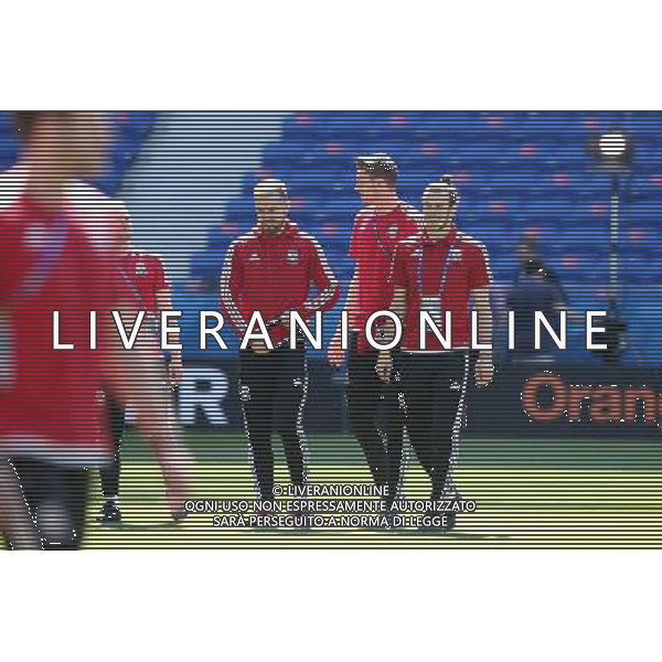 DECINES-CHARPIEU 05.07.2016 SPACER REPREZENTACJA WALIA NA EURO 2016 WE FRANCJI --- WALES FOOTBALL NATIONAL TEAM WALK IN EURO2016 AARON RAMSEY WAYNE HENNESSEY GARETH BALE FOT. PIOTR KUCZA/NEWSPIX.PL --- Newspix.pl AG ALDO LIVERANI SAS ONLY ITALY *** Local Caption *** www.newspix.pl mail us: info@newspix.pl call us: 0048 022 23 22 222 --- Polish Picture Agency by Ringier Axel Springer Poland