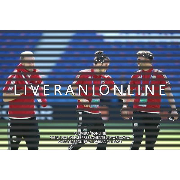 DECINES-CHARPIEU 05.07.2016 SPACER REPREZENTACJA WALIA NA EURO 2016 WE FRANCJI --- WALES FOOTBALL NATIONAL TEAM WALK IN EURO2016 AARON RAMSEY GARETH BALE HAL ROBSON-KANU FOT. PIOTR KUCZA/NEWSPIX.PL --- Newspix.pl AG ALDO LIVERANI SAS ONLY ITALY *** Local Caption *** www.newspix.pl mail us: info@newspix.pl call us: 0048 022 23 22 222 --- Polish Picture Agency by Ringier Axel Springer Poland