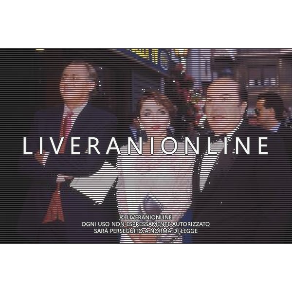 ARCHIVIO ALDO LIVERANI NELLA FOTO RENZO ARBORE-ROSANNA BANFI-LINO BANFI AG ALDO LIVERANI